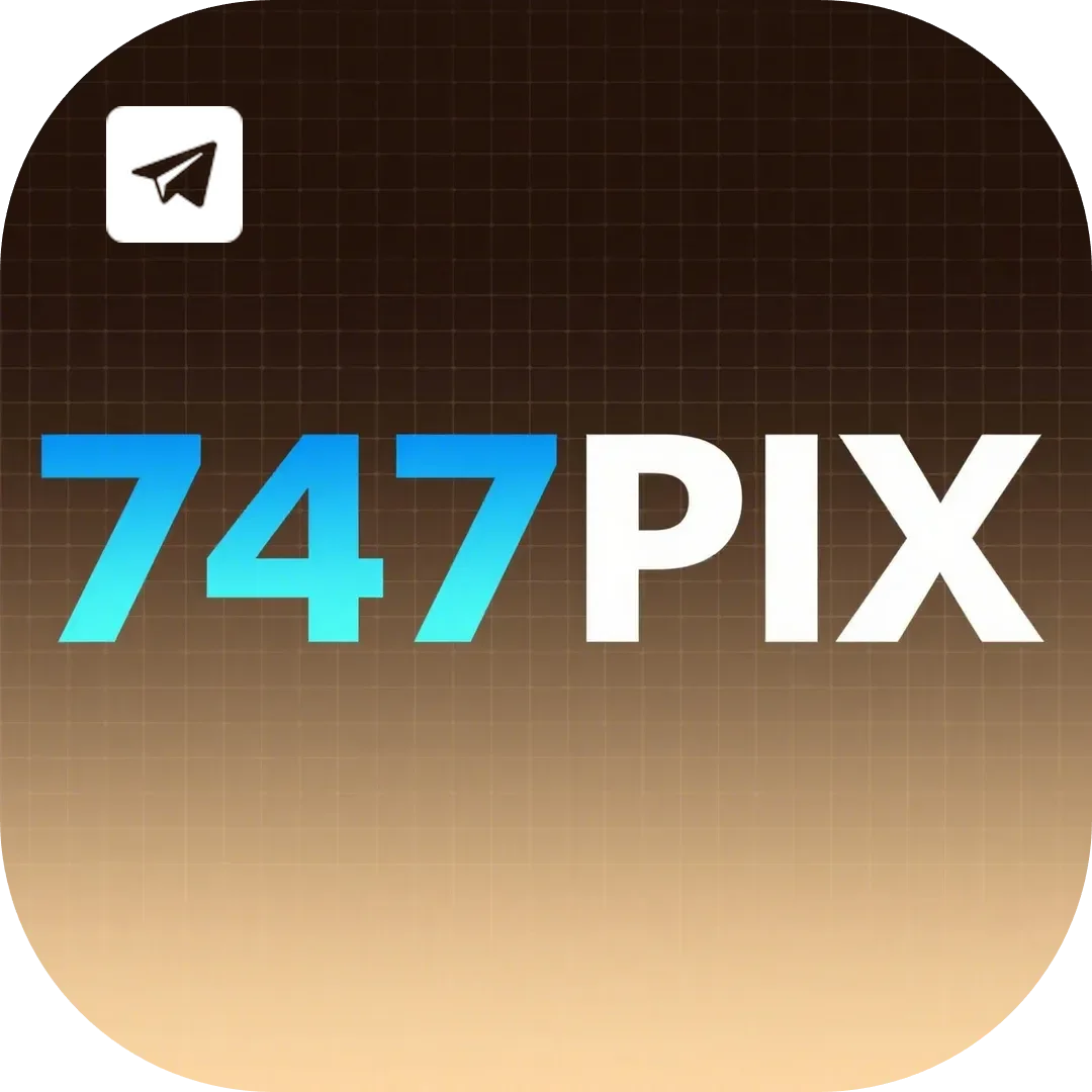 Canal oficial da 747pix no Telegram